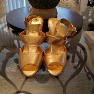 Gold Sandals